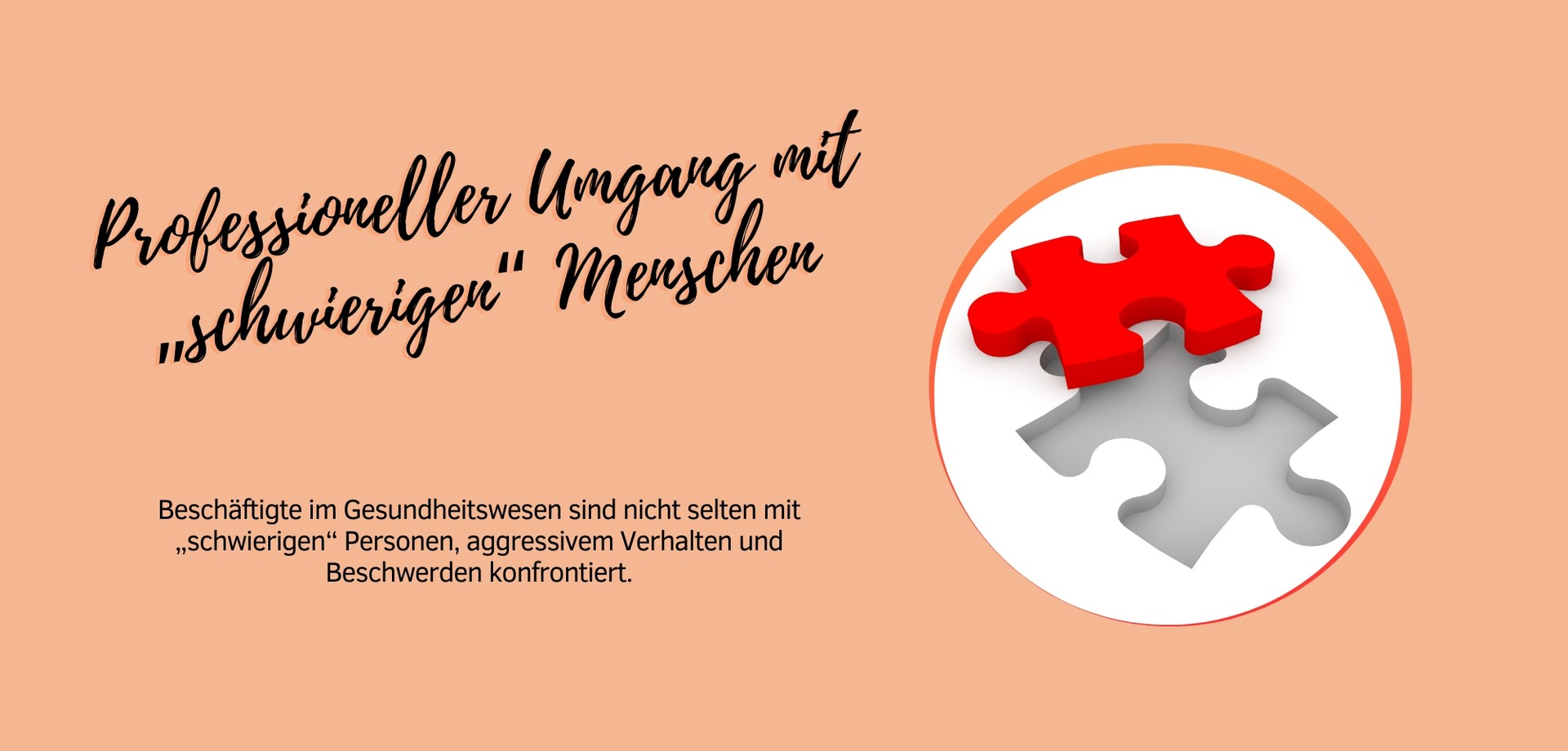 Foto Professioneller Umgang mit schwierigen Menschen