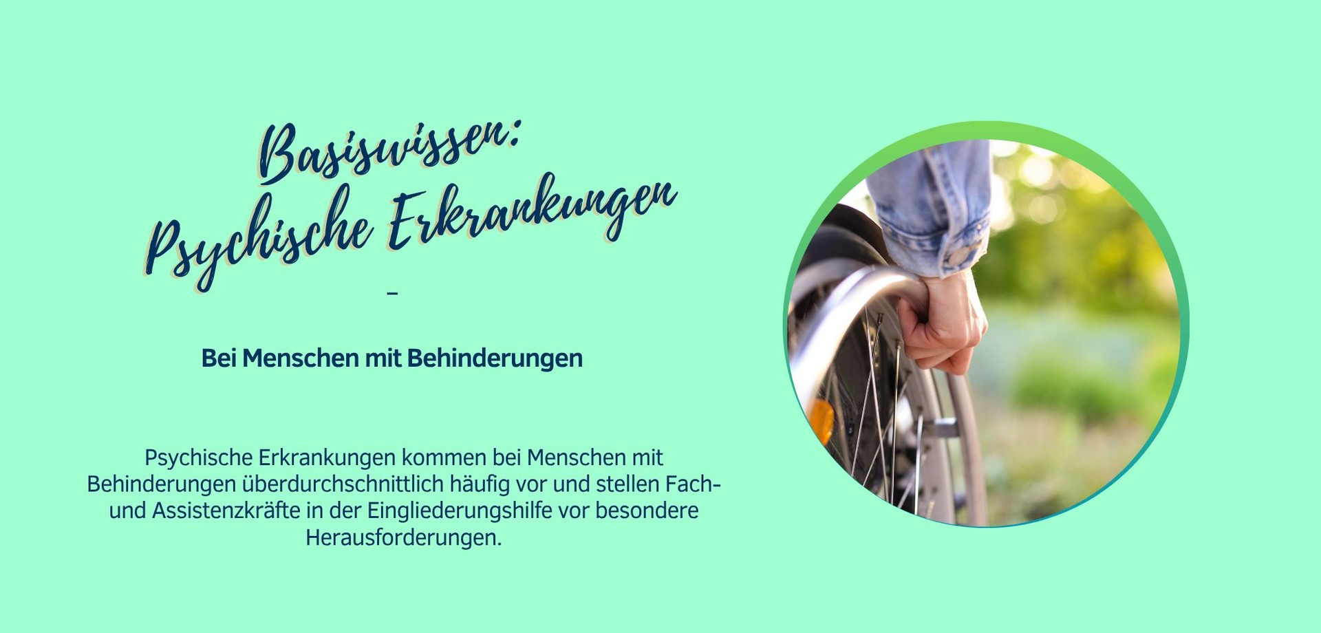 Foto Basiswissen; Psychische Erkrankungen