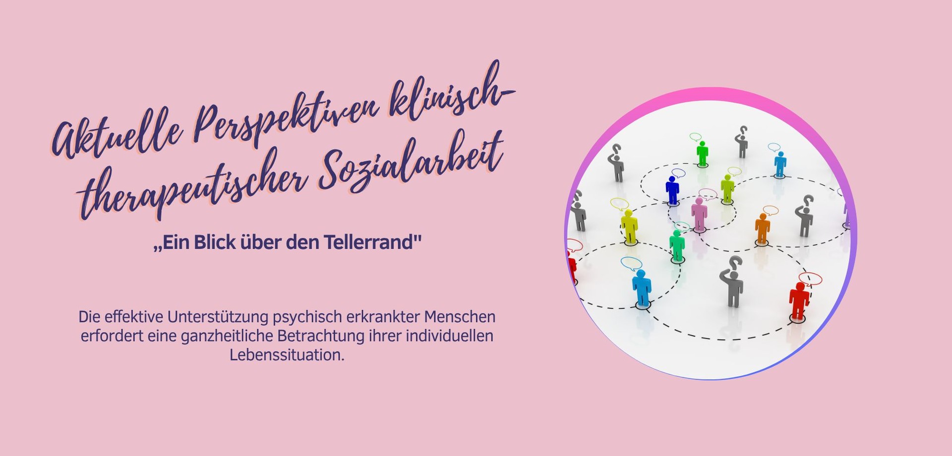 Foto Ein Blick über den Tellerrand