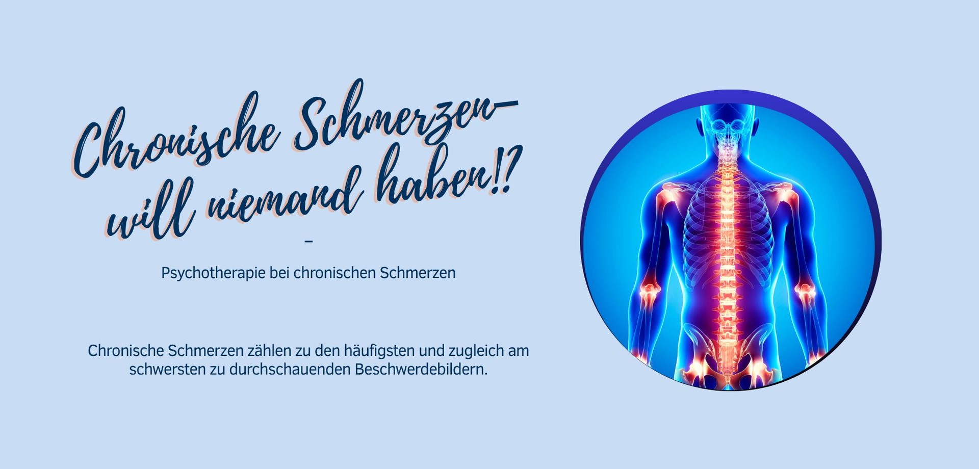 Foto Chronische Schmerzen