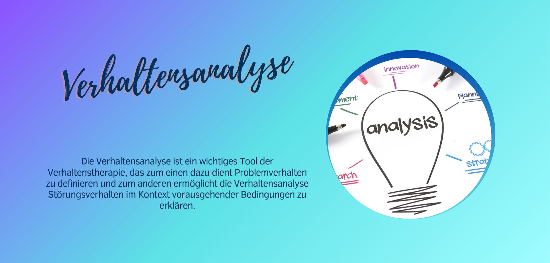 Foto Verhaltensanalyse