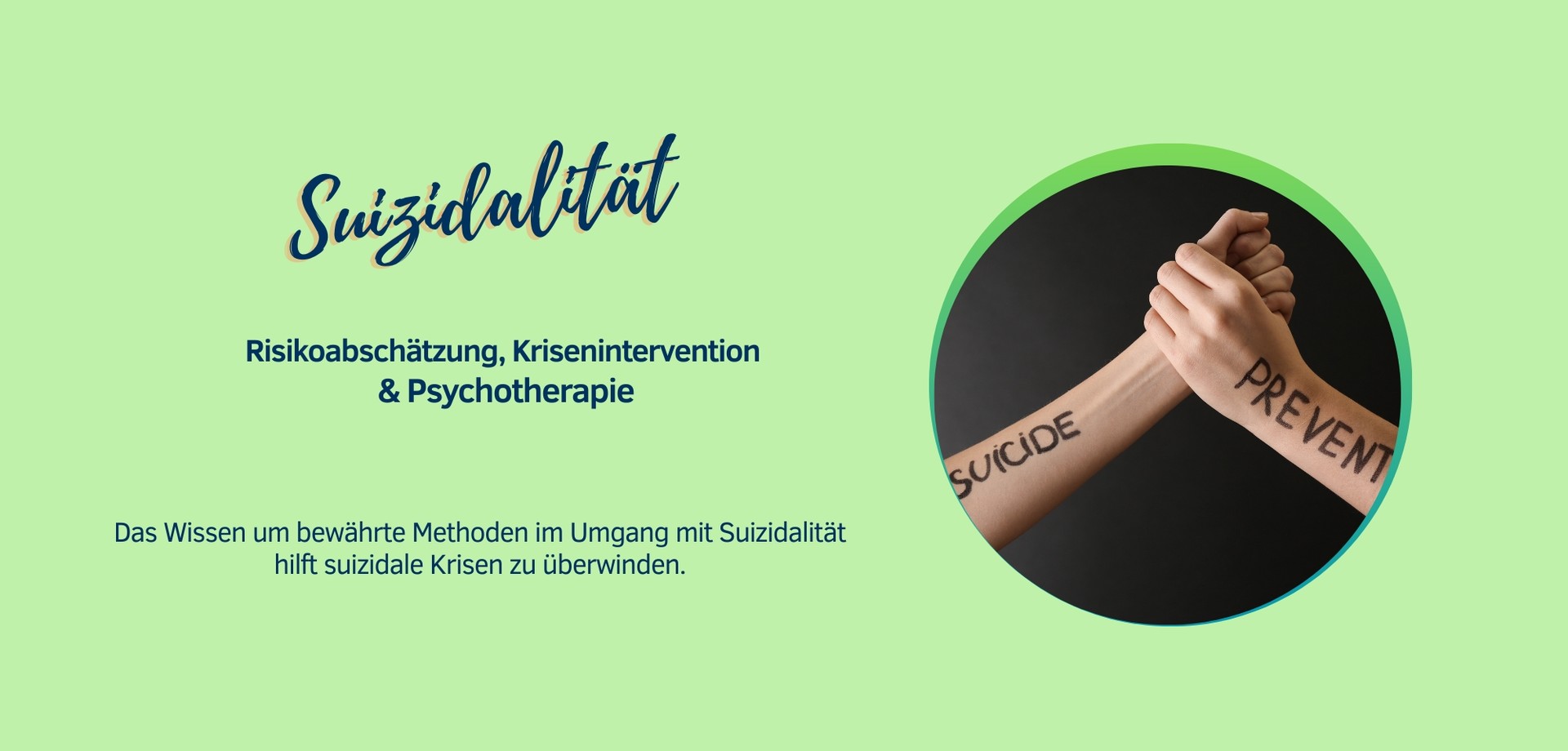 Foto Suizidalität