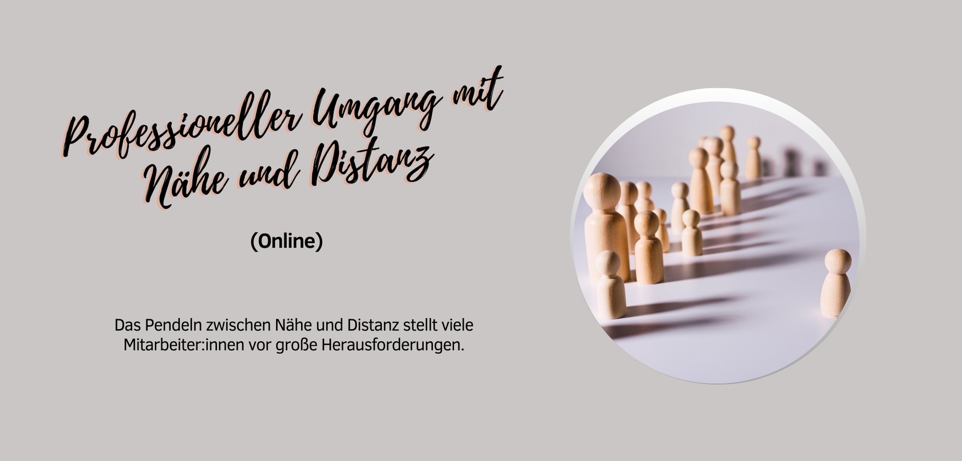 Foto Nähe und Distanz
