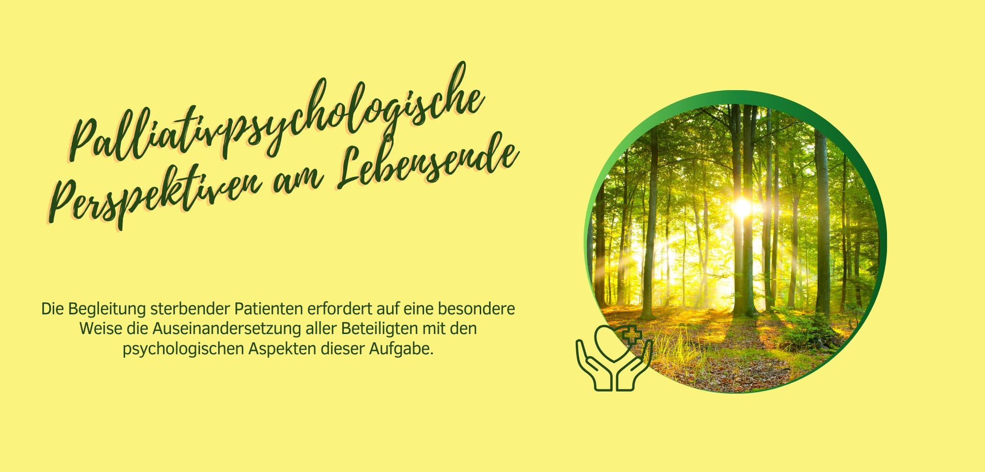 Foto Palliativpsychologie