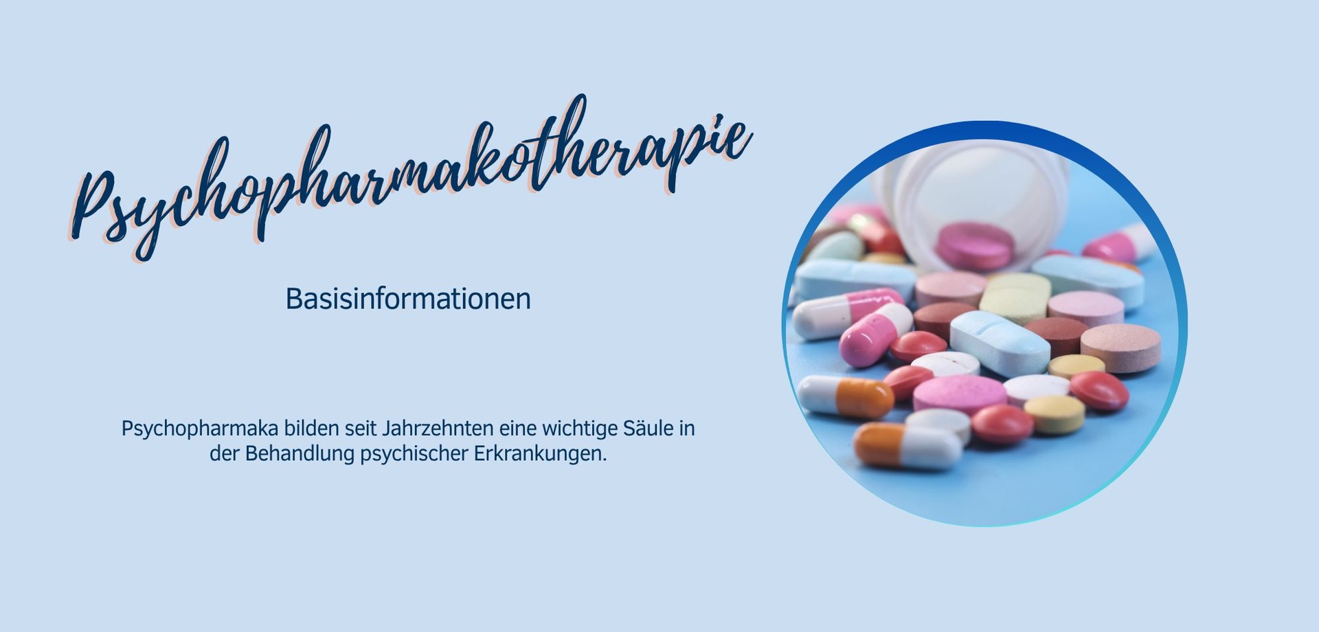 Foto Psychopharmakotherapie