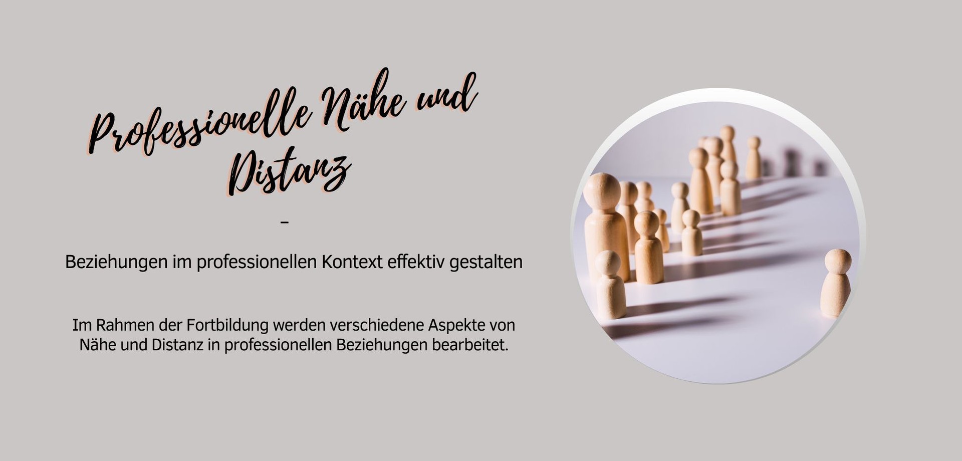 Foto Nähe und Distanz