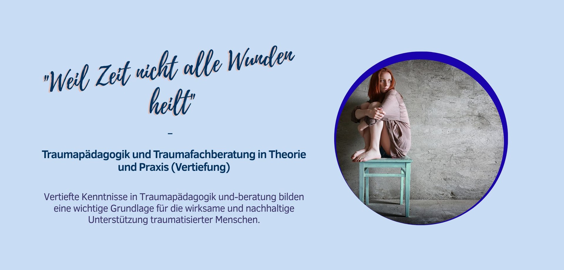 Foto Wenn Zeit nicht alle Wunden heilt
